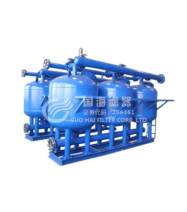 三罐并联浅层砂过滤器