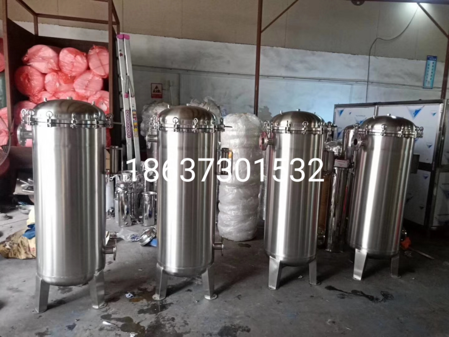 50T/H不锈钢保安过滤器